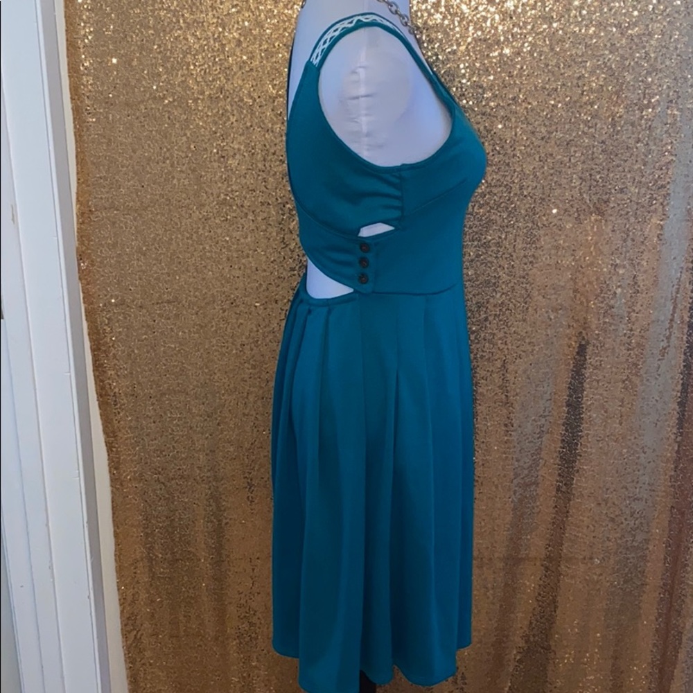 ✨Fleet Collection Teal Dress - Picture 8 of 11
